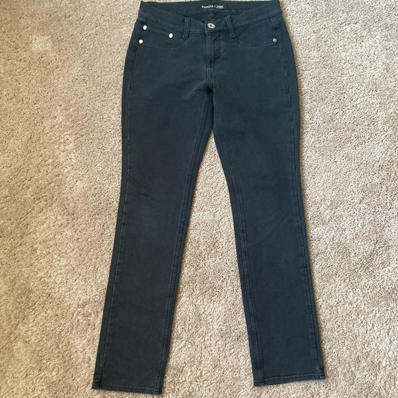 Vintage Y2K low rise jeans size 5 black skinny - Picture 5 of 5